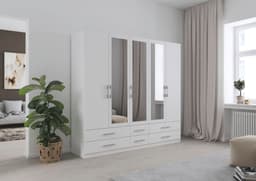 rauch HERSBRUCK Kleiderschrank | Weiß
