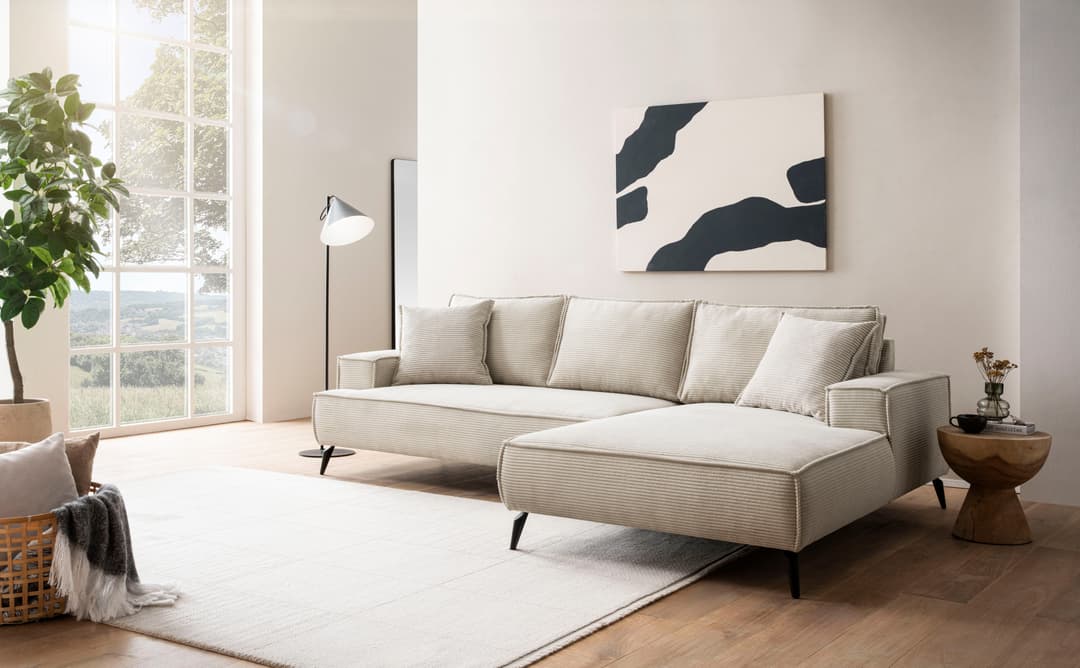 Home affaire Ecksofa TVINNU | Beige