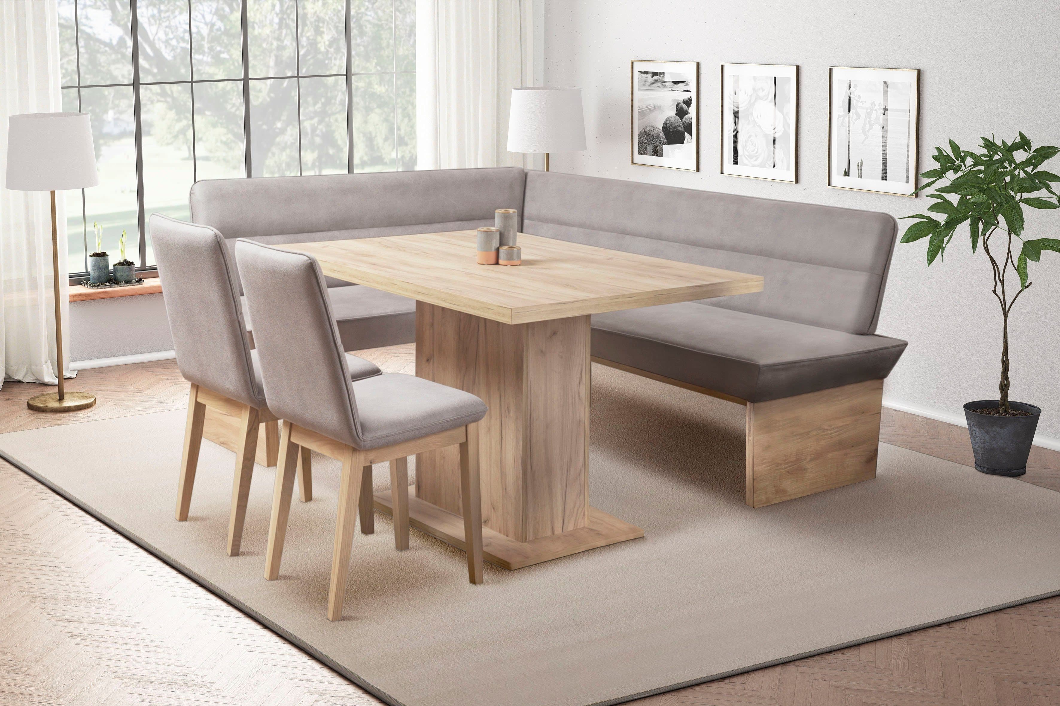 OTTO home Eckbankgruppe Beluna + Cross Essecke Sitzgruppe Eckbank