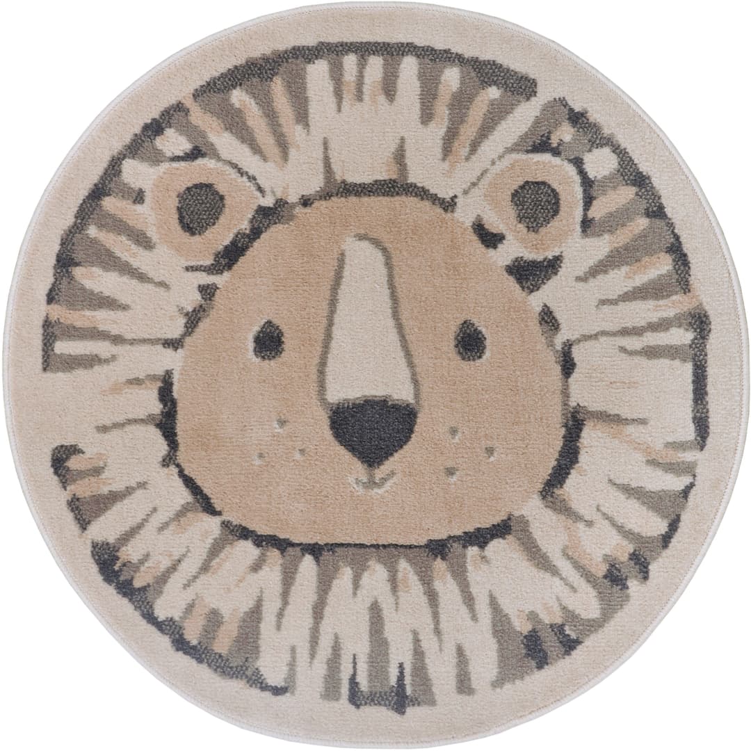 HANSE Home Kinderteppich Adventures Lion | Beige