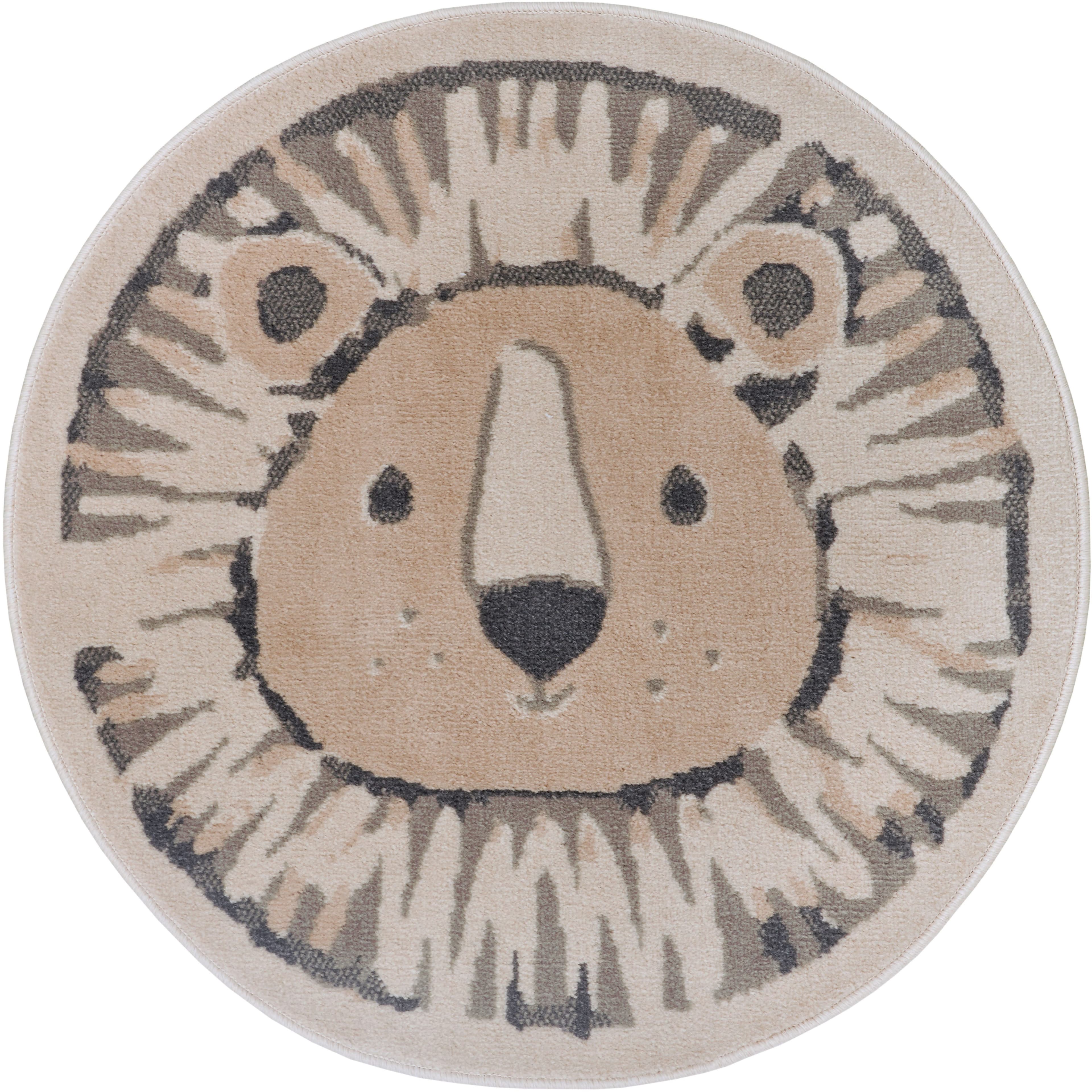 HANSE Home Kinderteppich Adventures Lion | Beige