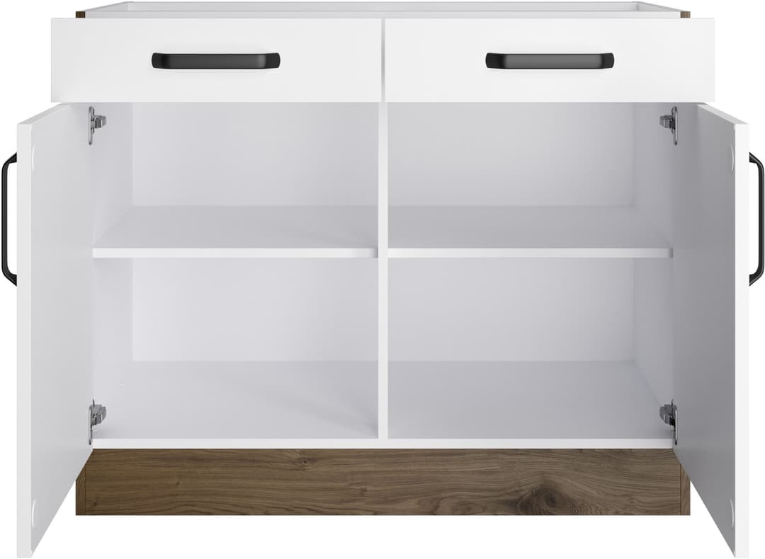 wiho Küchen Unterschrank Elba | Weiß