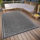 HANSE Home Teppich Lahal | Grau