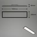 Briloner Leuchten LED Panel 7067015 Simple | Schwarz 5