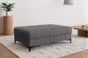 OTTO home Polsterhocker LEEVKE | Grau