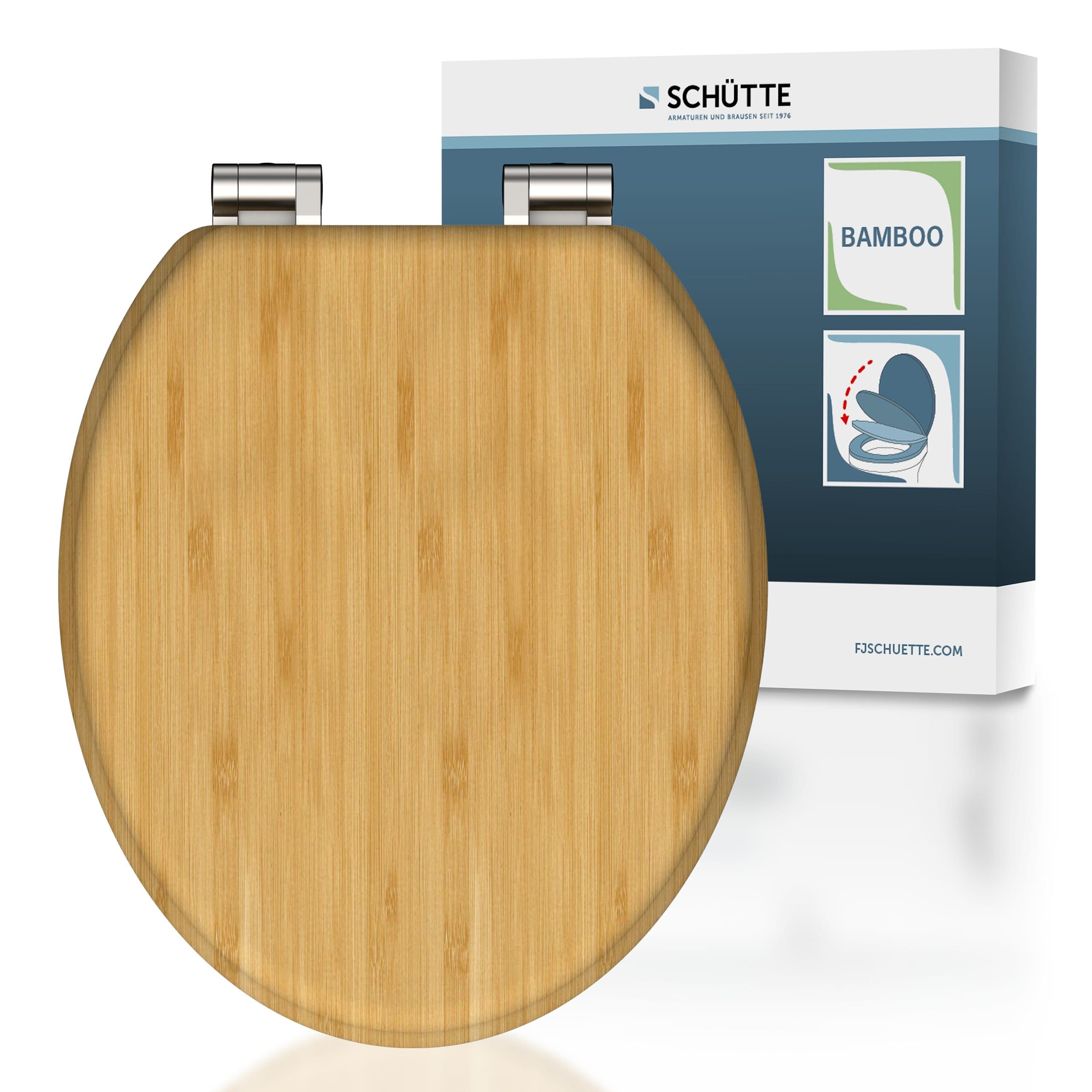 Schütte WC-Sitz Bambus | Holztöne