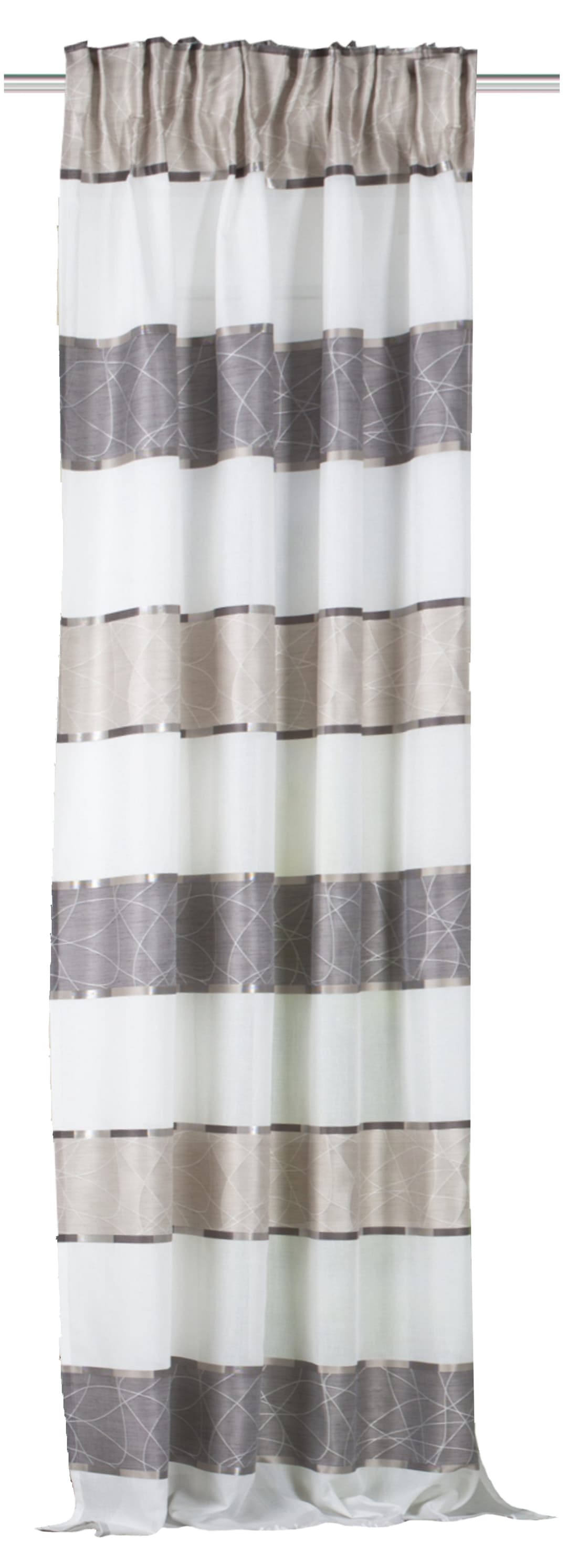HOME WOHNIDEEN Vorhang WALTER | Beige