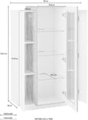 Home affaire Vitrine Coro | Weiß 5