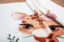 Babydecke Giraffe Baby Best | Weiß 3