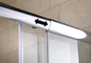 welltime Eckdusche Trento Banda Plus | Silber 4