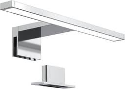 B.K.Licht Spiegelleuchte Carina | Silber