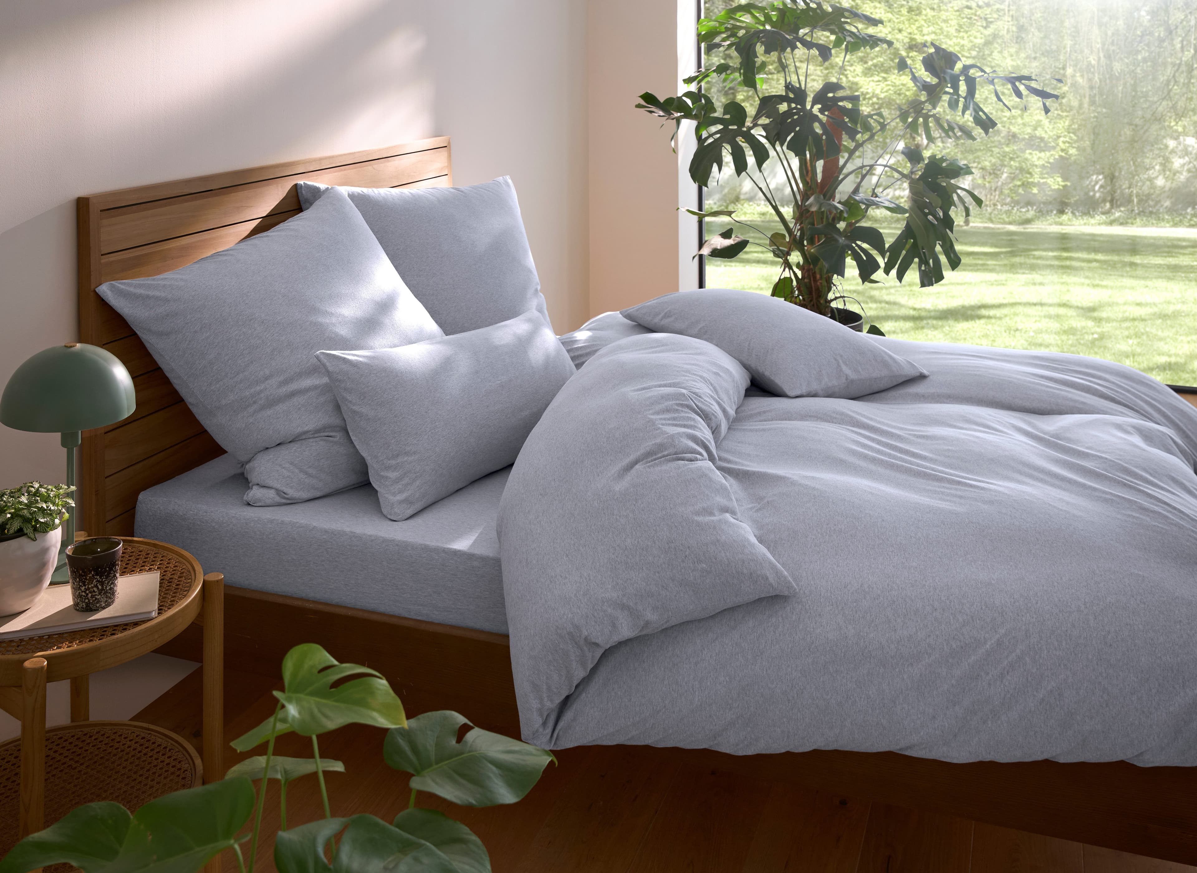 OTTO home Bettwäsche Valje | Grau
