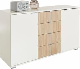 priess Kombikommode | Weiß