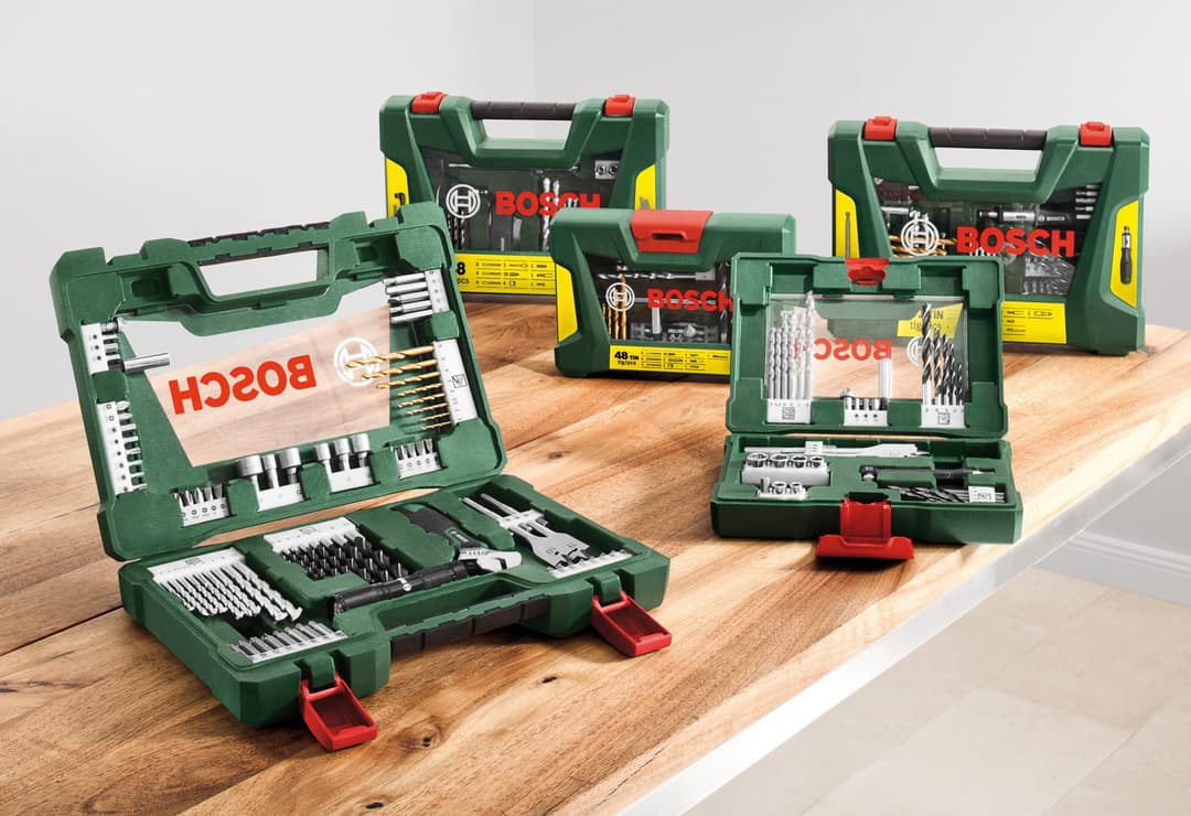 Bosch Home & Garden Bohrer- und Bitset V-Line, 91-teilig | Grün