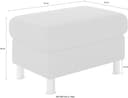 TRENDMANUFAKTUR Hocker Rondo | Grau 4