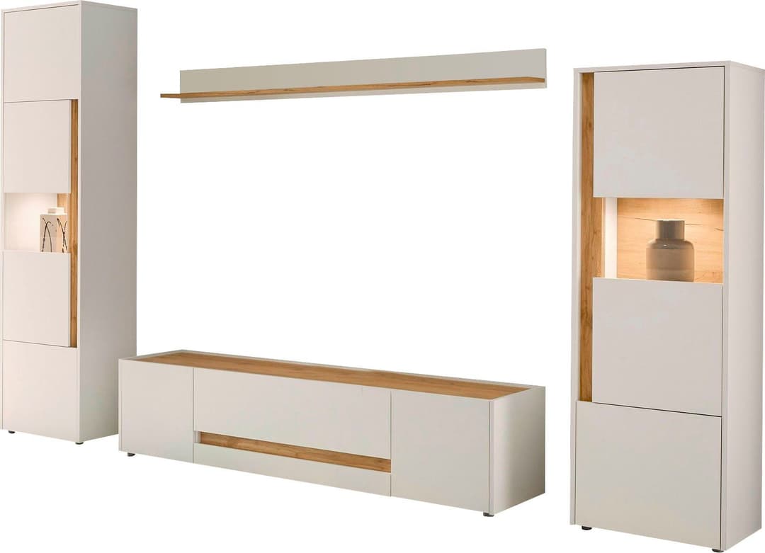 Home affaire Wohnwand City/Giron | Weiß