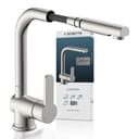 Schütte LONDON Spültischarmatur | Silber