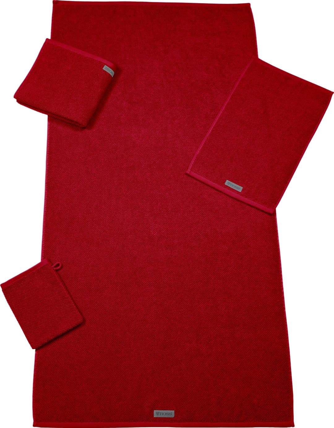 ROSS Duschtuch Selection | Rot