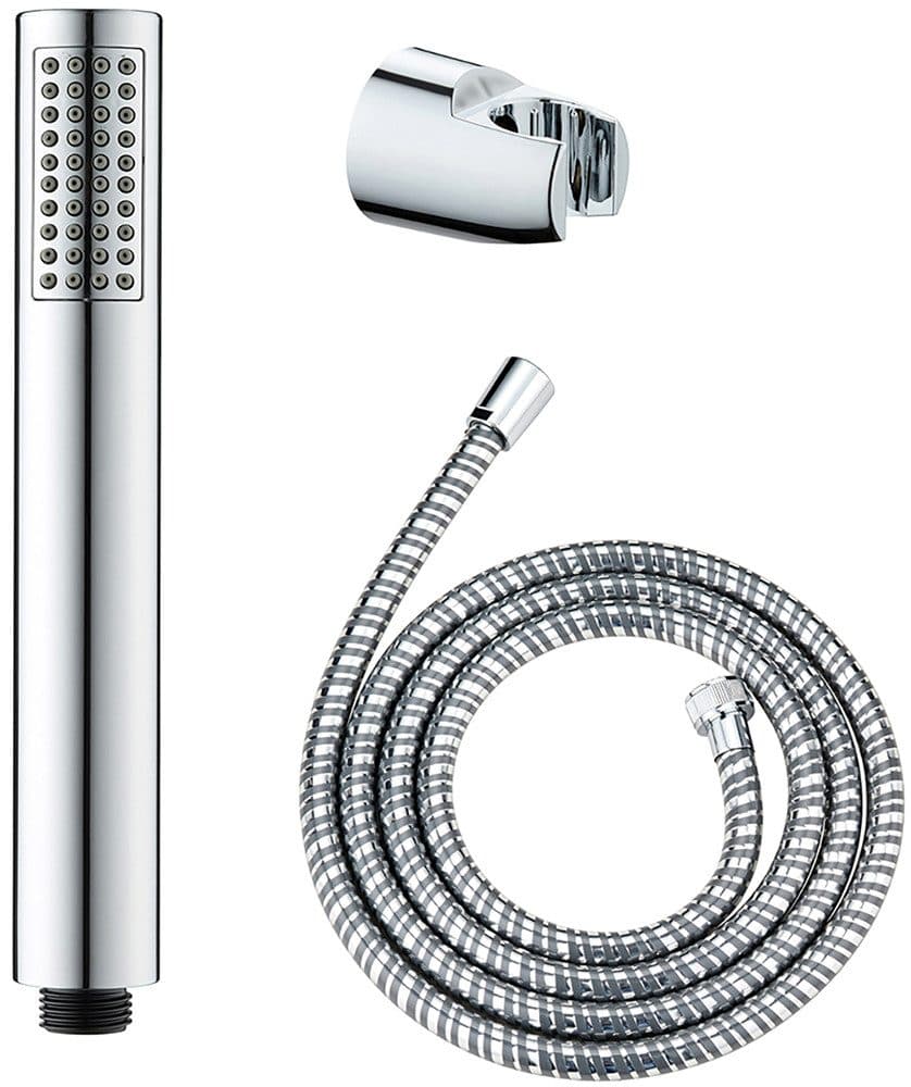 Wenko Basic Line Handbrause Set | Silber