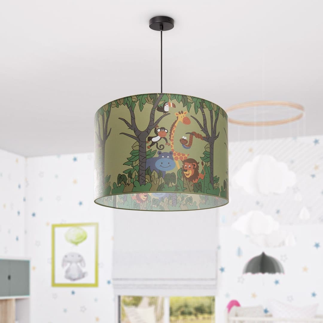 Paco Home Pendelleuchte Diamond 638 | Mehrfarbig
