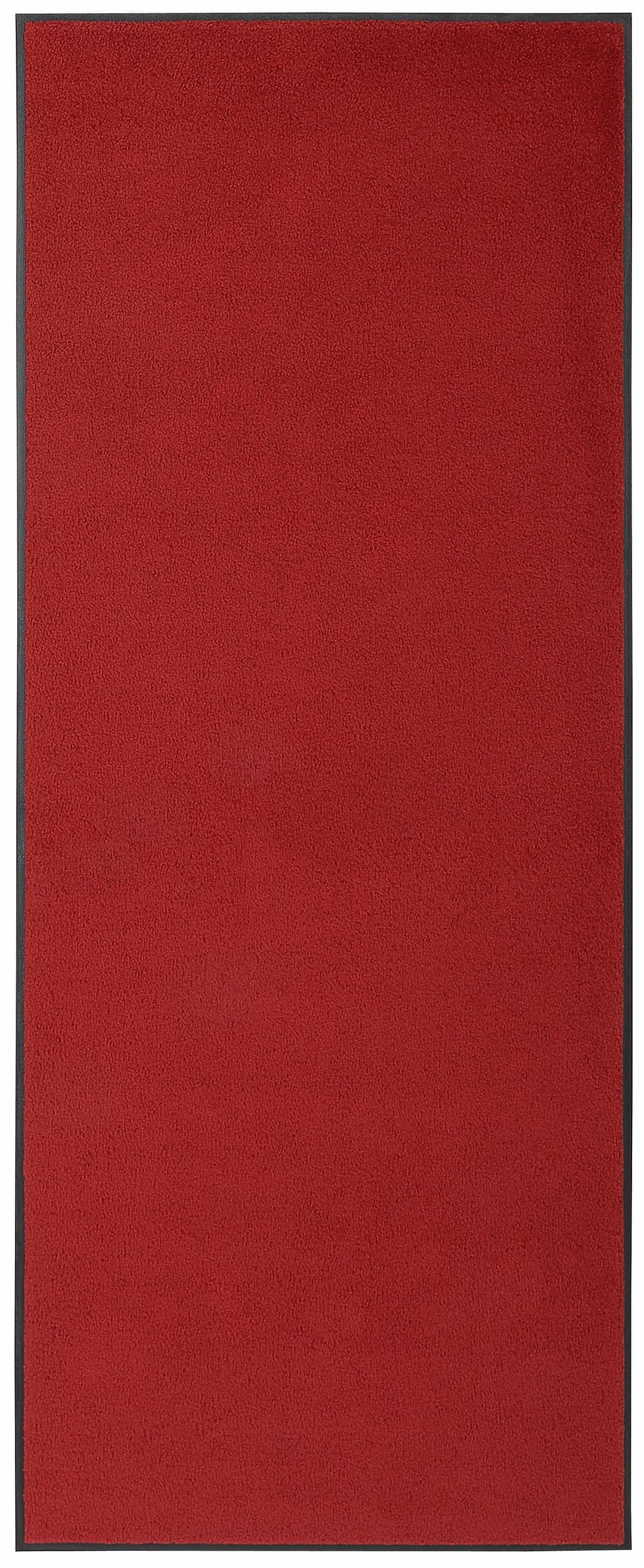 wash+dry by Kleen-Tex Fußmatte Original Uni | Rot