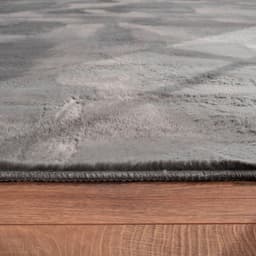 Paco Home Fellteppich Kunstfell Soft 380 | Grau