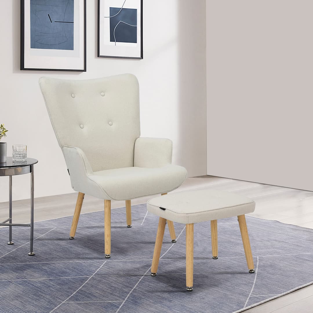 OTTO home Ohrensessel PERHAM | Beige