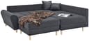 Home affaire Ecksofa Rice L-Form | Grau 5