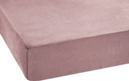 SETEX Spannbettlaken Feinbiber | Rosa