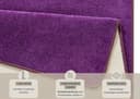 HANSE Home Teppich Fancy | Lila 4