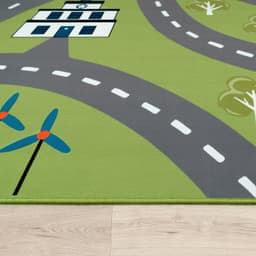 Paco Home Kinderteppich Bino 562 | Grün