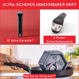 Tefal Griff Ingenio | Schwarz