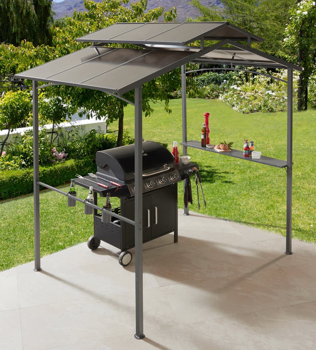 KONIFERA Grillpavillon Manhattan | Braun