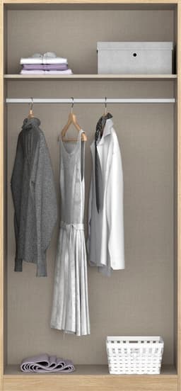 rauch CELLE Kleiderschrank | Weiß