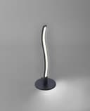 JUST LIGHT LED Tischleuchte WAVE | Schwarz 5