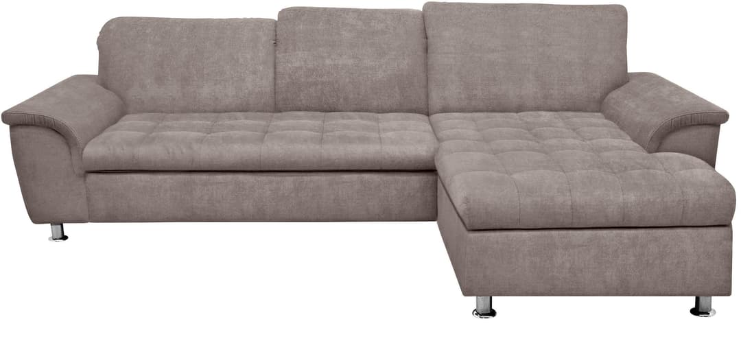 DOMO collection Ecksofa Franzi | Braun