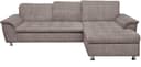 DOMO collection Ecksofa Franzi | Braun