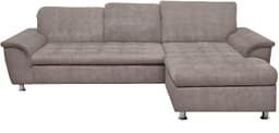 DOMO collection Ecksofa Franzi | Braun