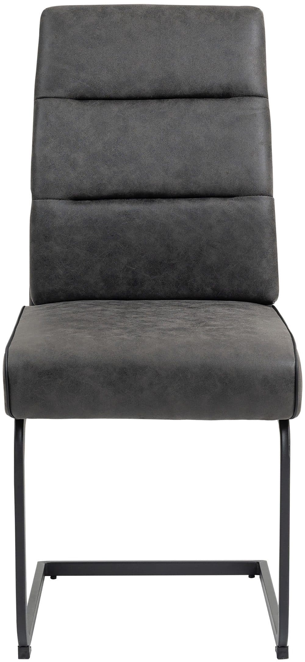 Duo Collection Marga Freischwinger Esszimmerstuhl | Grau