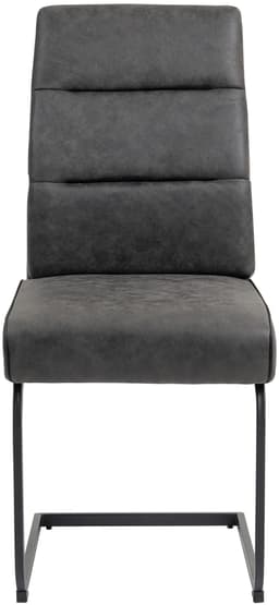 Duo Collection Marga Freischwinger Esszimmerstuhl | Grau