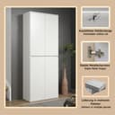INOSIGN Novara Mehrzweckschrank | Weiß 4