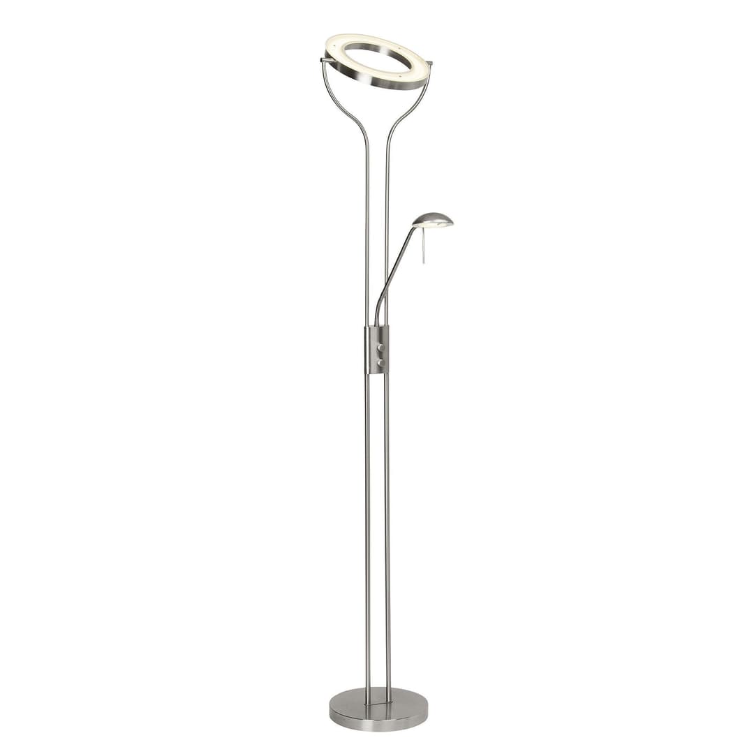 Brilliant Deckenfluter Demian | Silber