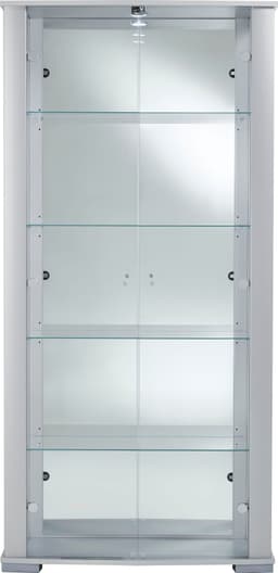 fif möbel Vitrine STELLA | Silber