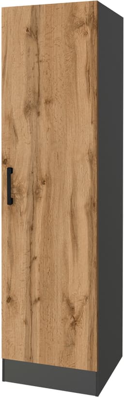 KOCHSTATION Seitenschrank KS-Toronto | Braun
