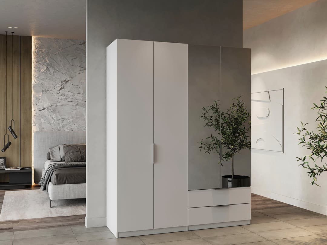 Demeyere GROUP Kleiderschrank Ghost | Holztöne