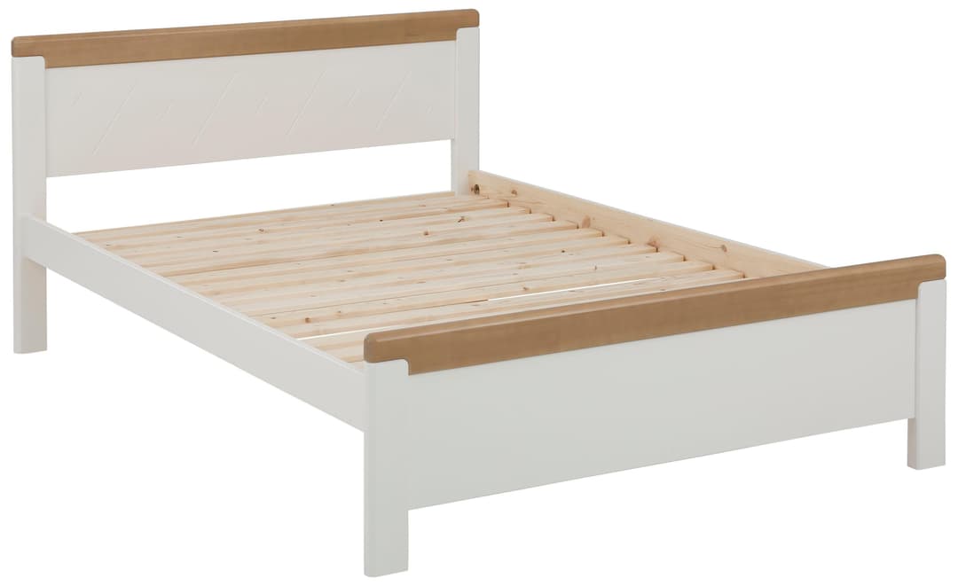 OTTO home Holzbett CARITA | Weiß