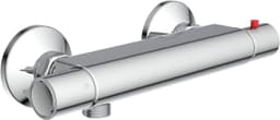 Schütte Duscharmatur Vigo mit Thermostat | Silber