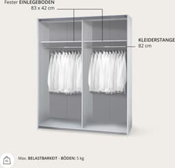 Schlafkontor Schwebetürenschrank Time | Holztöne
