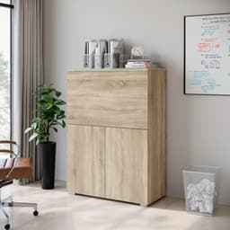 home affaire PC-Schrank Vera | Braun