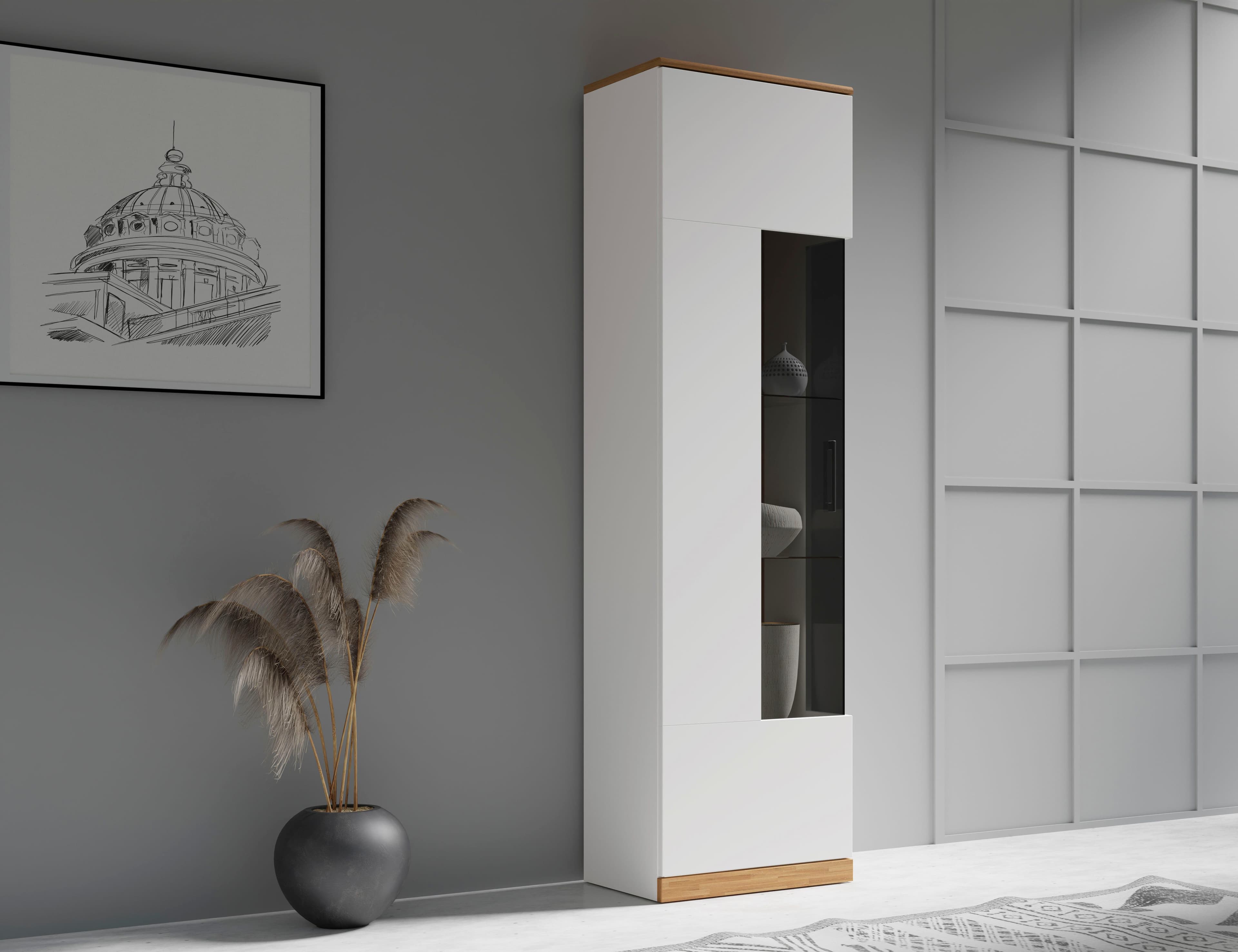 OTTO home Vitrine Ribe | Weiß